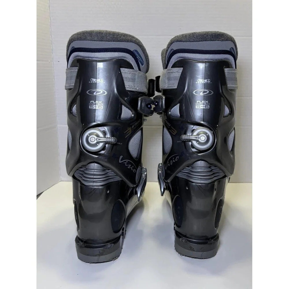 Dalbello Vario Vision 3 Ski Boots Men’s 10 Mondo 27.5 Flex 5-6 Black Gray